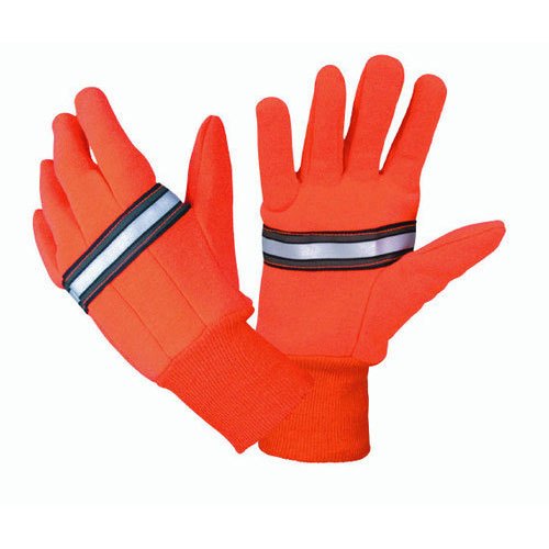 Orange Reflective Safety Gloves