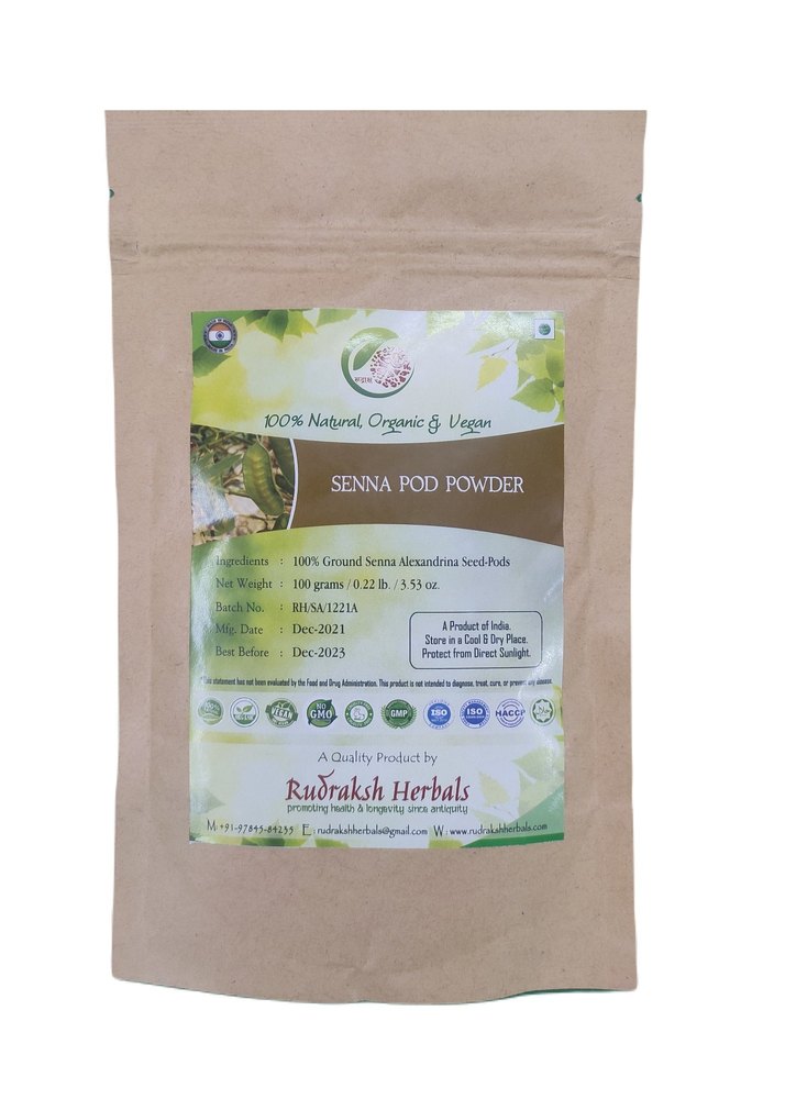 Senna Pod Powder, Packaging Size: 100 gm