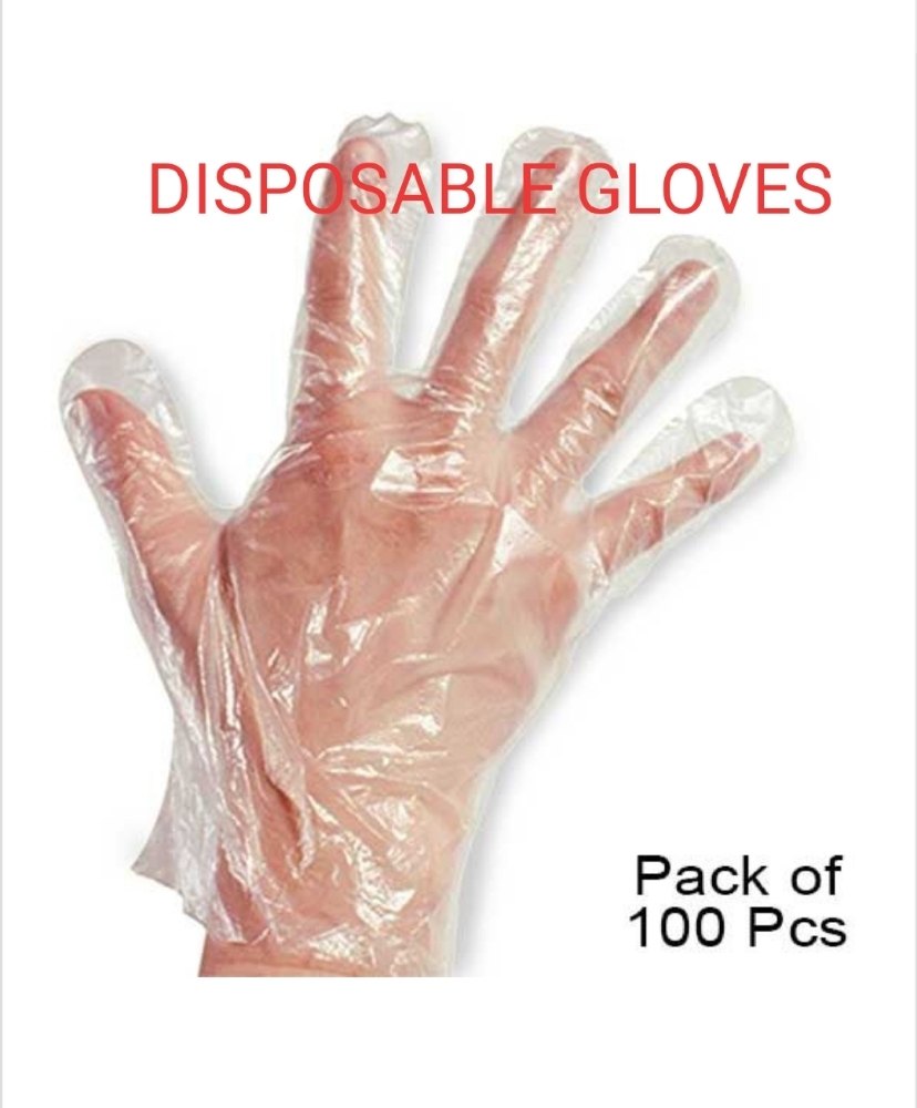 ISO Polyamide Poly GLOVE, Size: Large