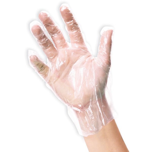 Unisex Polyethylene Gloves