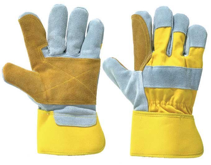 Unisex Check PGSS-CANADIAN RIGGER GLOVES, 11-15 Inches, Finger Type: Full Fingered