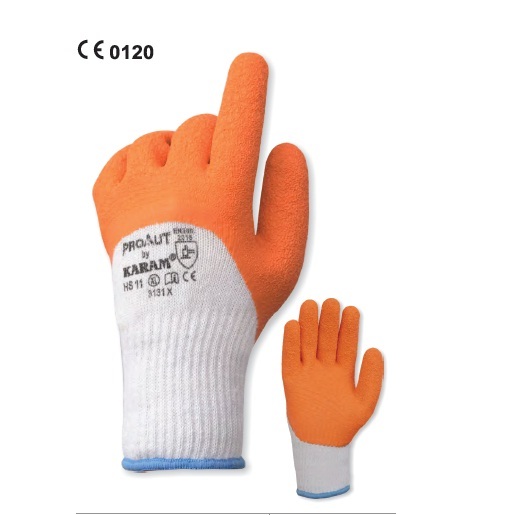 EN PU Karam Safety Gloves HS 11