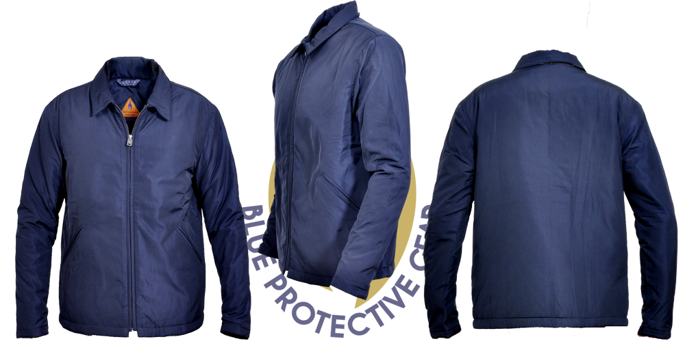 Polyester Full Sleeves 100% Nylon Jacket - Water Resistant Finish