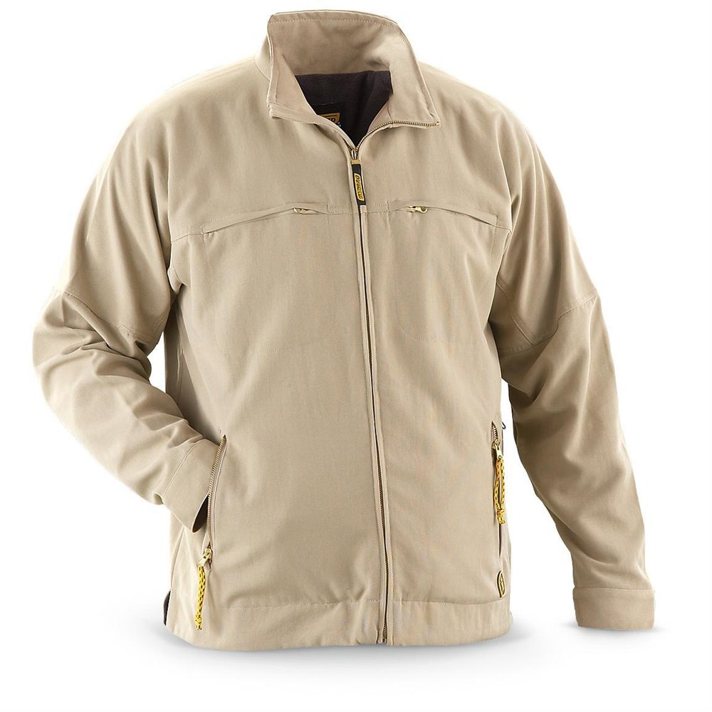 Full Sleeves Polyester Work Jackets, Size: Small