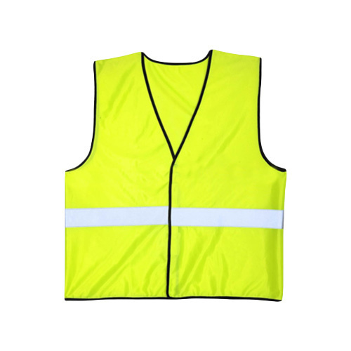 Without Sleeves Polyester Safety Jacket for Construction & Traffic Control