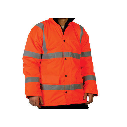Full Sleeves Polyester Industrial Safety Jackets