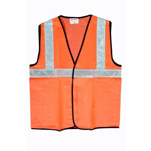 Unisex Polyester Onrg Safety Reflective Jacket