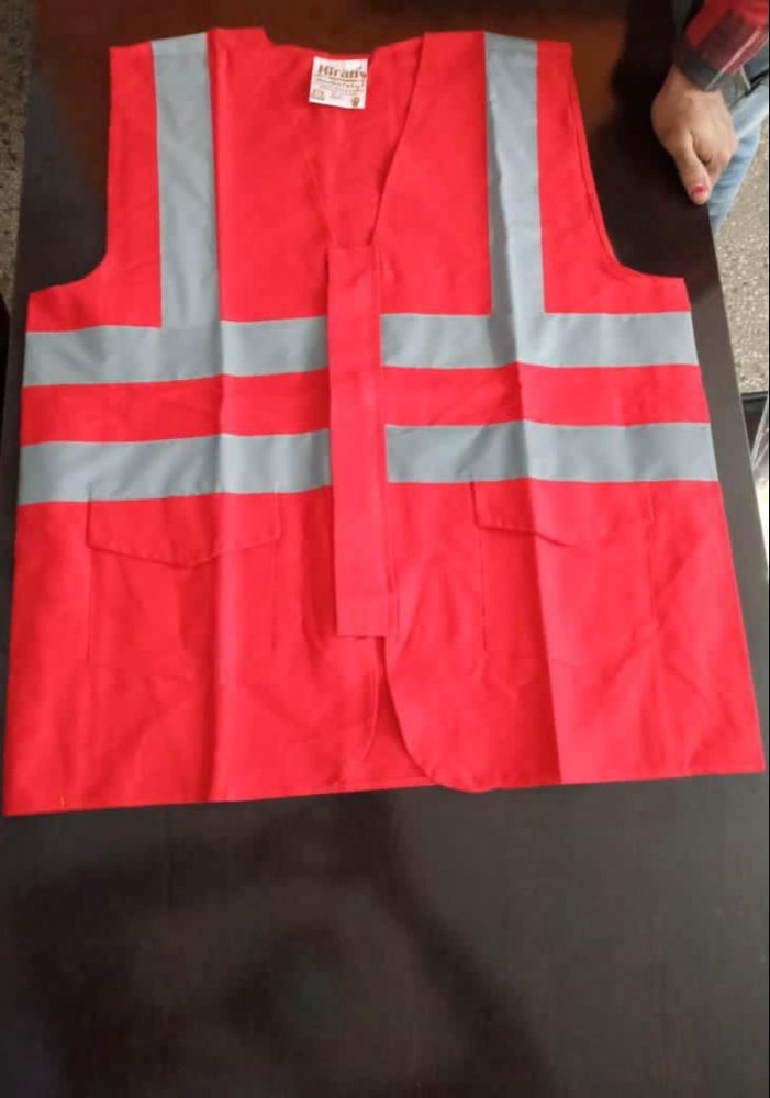 Polyester Sleeveless High Visibility Jacket