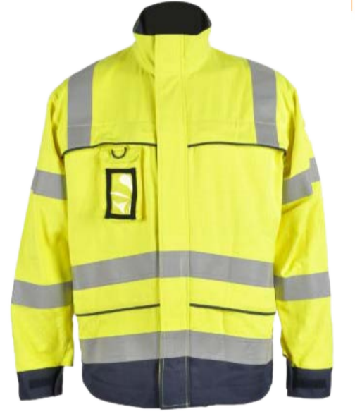 SA Green Flame Retardant Jacket, For Safety, Large