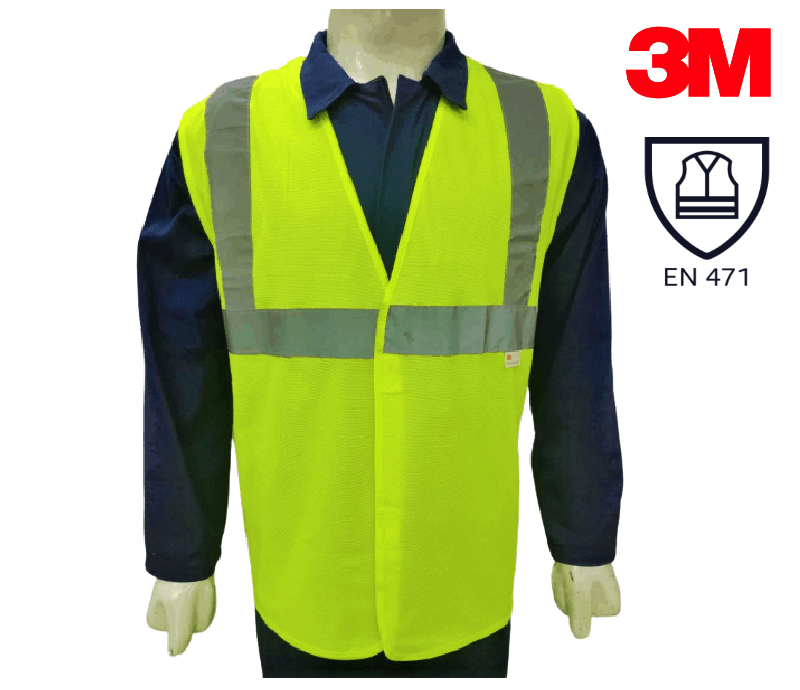 3M Without Sleeves Fire Retardant Safety Jacket