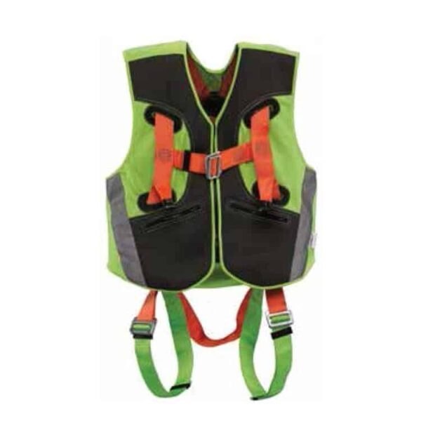 Without Sleeves Nylon Hi Viz Jacket Harness, For Construction, Model Name/Number: UB102WXXX