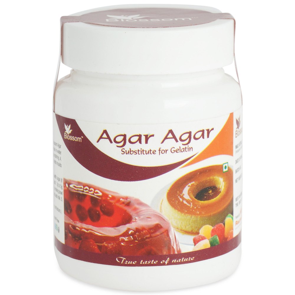 Red Blossom Agar Agar Substiture for Gelatin, For Cake Decoration