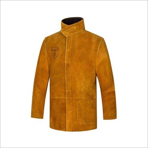 SA Full Sleeves Welding Jacket, For Industrial, Size: Medium