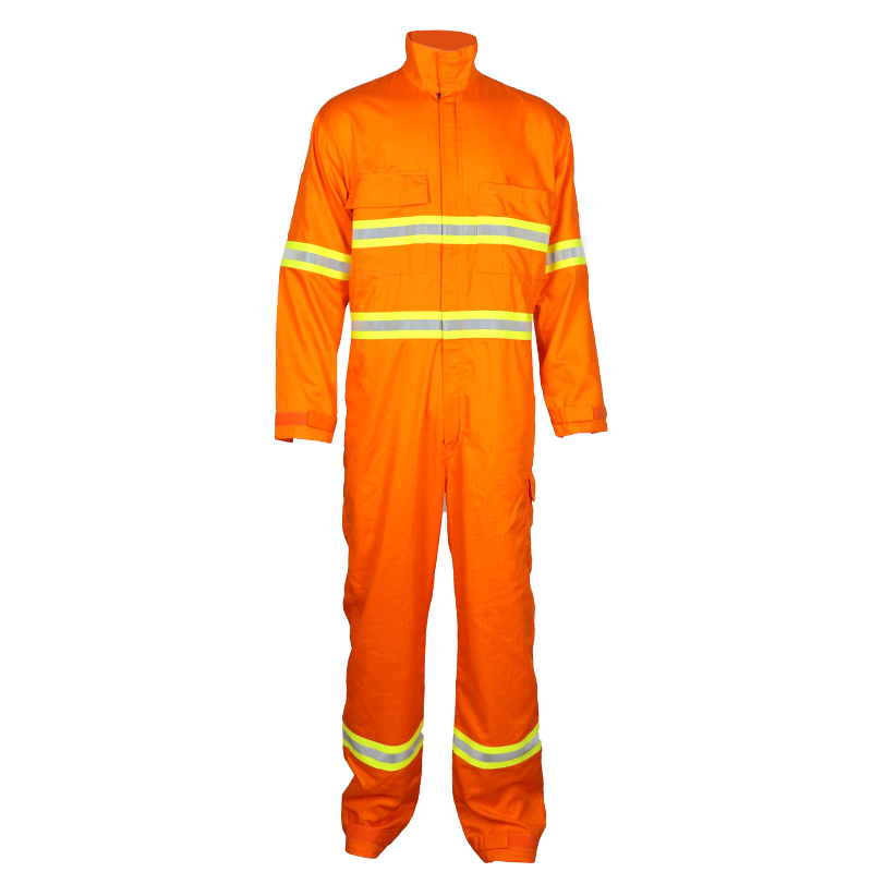 Polyester Overalls Boiler Suit With Reflective Tape