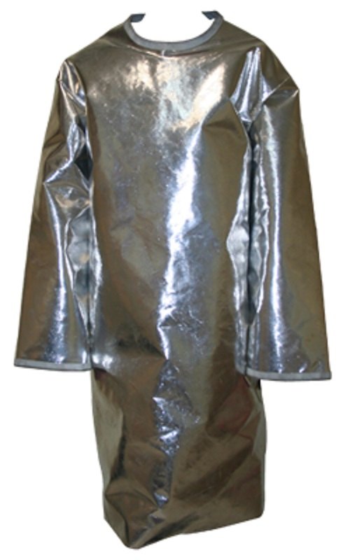 U-Safe Aluminized fabric Aluminum Surgeon Style Apron, For Fire Fighting, Size: Free Size