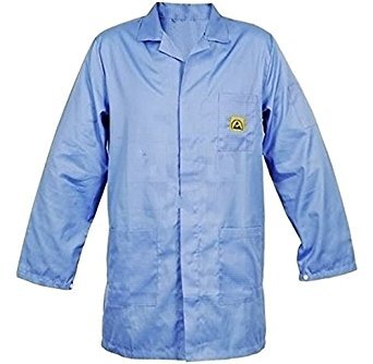 Blue Male ESD Coat