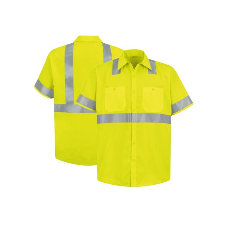 Poly Cotton Half Sleeves Industrial Shirts, For Industries
