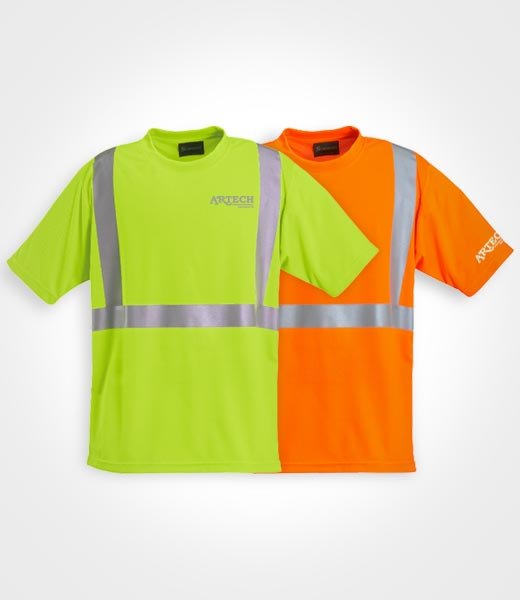 Unisex Polyester Safety T Shirt