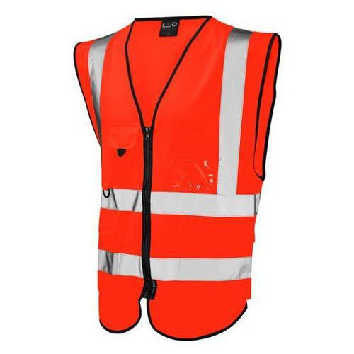 100% Knitted Polyester S - 3XL Deluxe Hi Vis Waistcoat