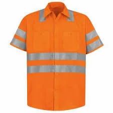 Polyester Cotton Unisex Reflective Shirt