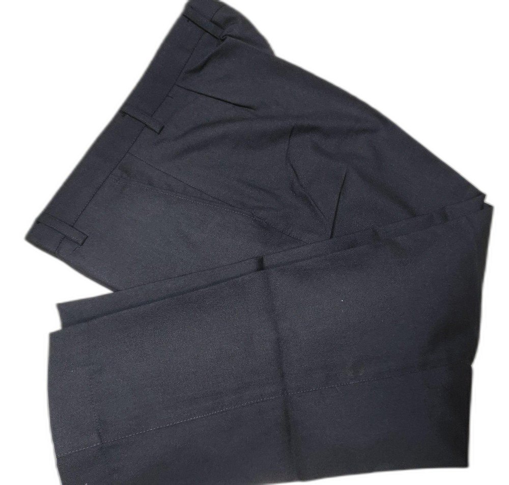Plain Male Black Corporate Trouser, Regular Fit