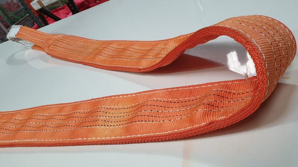 Polyester Orange Quadplex Safety Belt, For Industrial