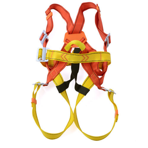 Polyester Orange And Yellow Udyogi Safety Belt