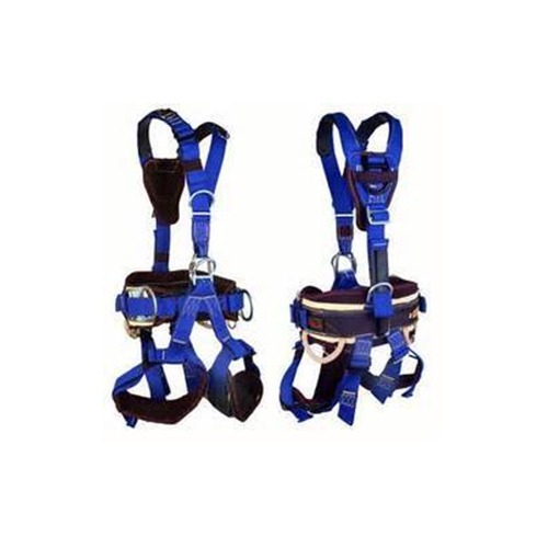 Blue Polyester Full Body Harness, For Fall Protection