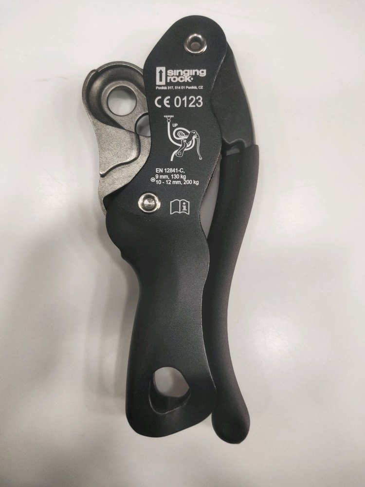 Alloy Steel Black Double Stop Descender, For Industrial