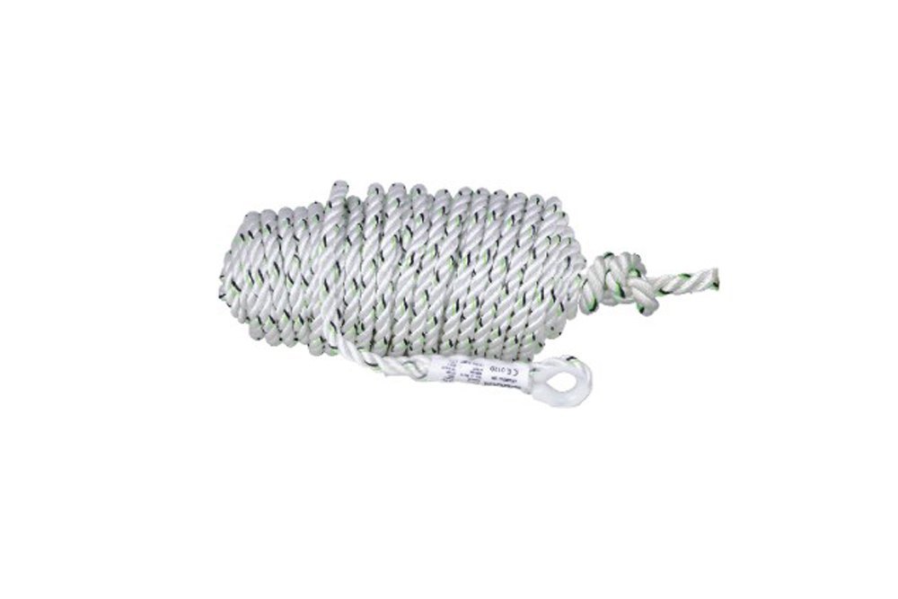 Polyamide And Stainless Steel Temporary Anchorage Line System, For Fall Protection, Size: 16.5 Inch