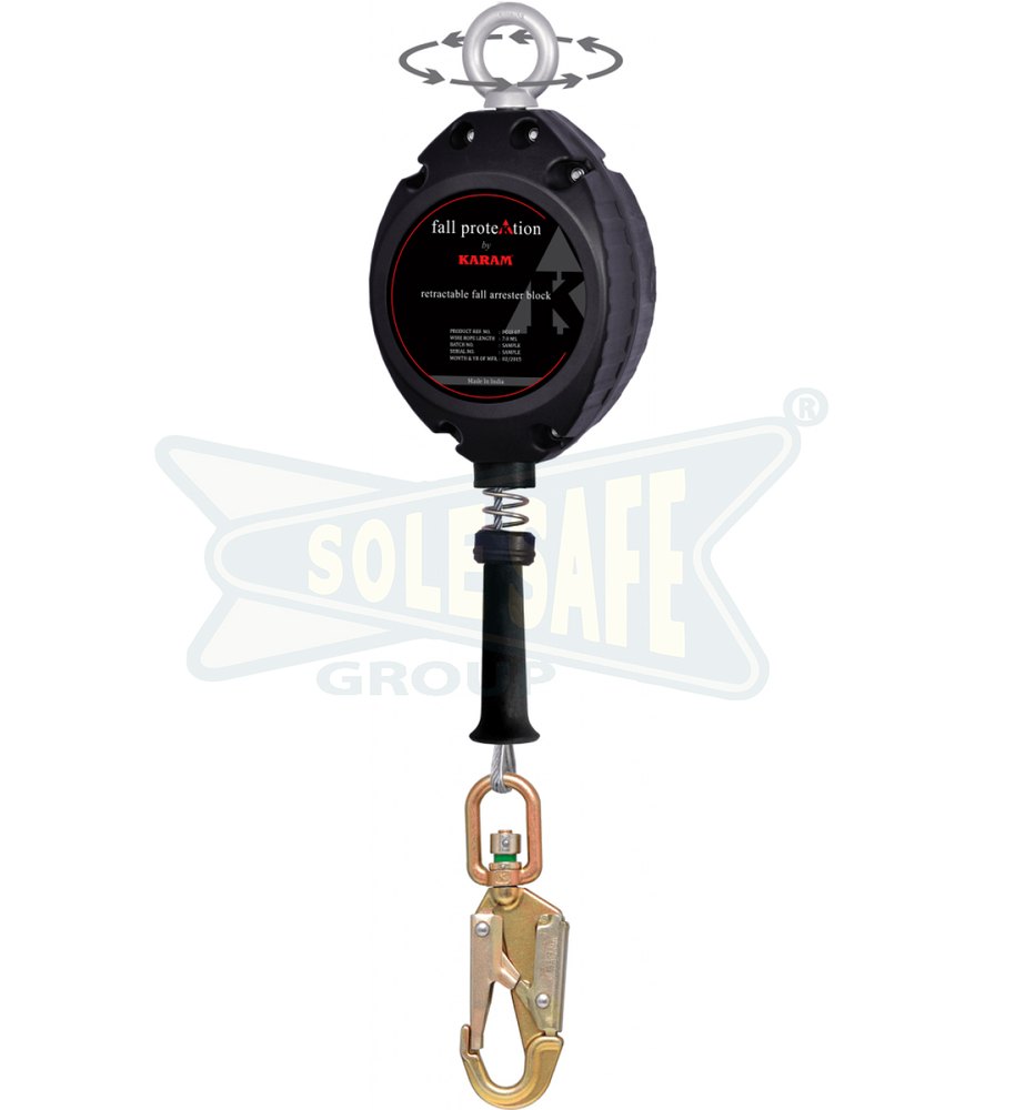 Self Retractable Fall Arrester.