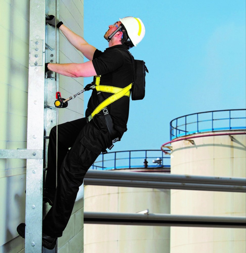SS-316 Steel Vertical Lifeline Fall Protection System, Model Name/Number: Vertical-HAAS01