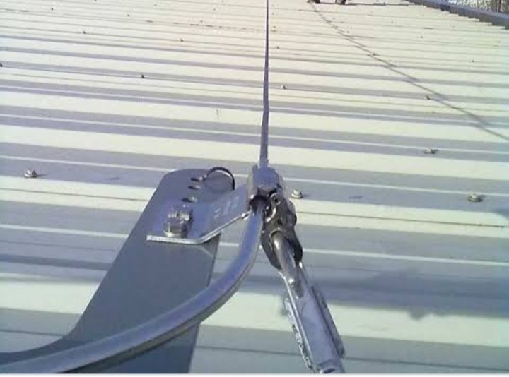 SS 316 Sliding Horizontal Lifeline System, For Fall Protection, Model Name/Number: Ktt