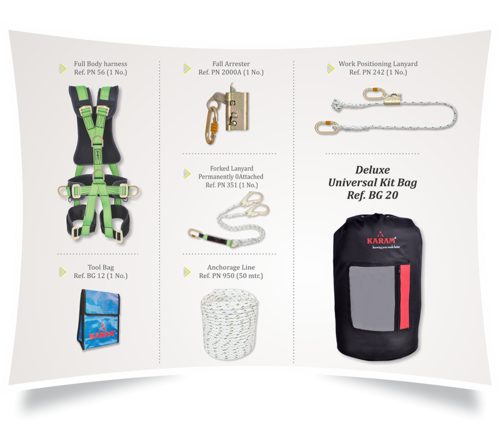 Polyamide Twisted Rope Karam Safety Kit Pn 653