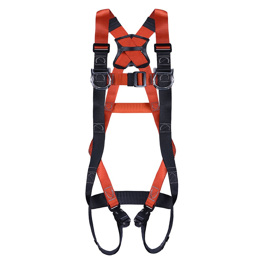 Nylon Green Full Body Harness, For Construction