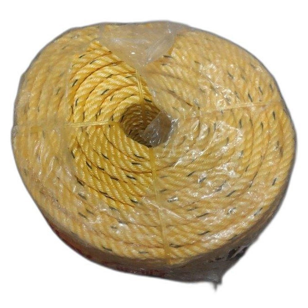 Yellow PP Rope Safety Harness, For Construction, Size: 6 Feet(length)
