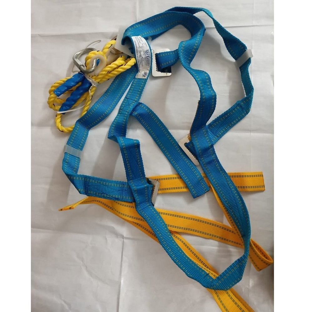 Nylon Safety Protection Harness Belt, For Fall Protection, Size: Full Body