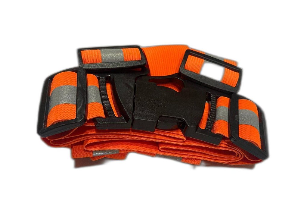 Plastic Orange Harness Safety Belt, For Construction, Size: Medium
