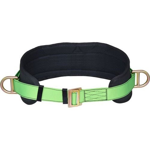 Polyester Black, Green PN 03 Work Positioning Safety Belt, For Industrial