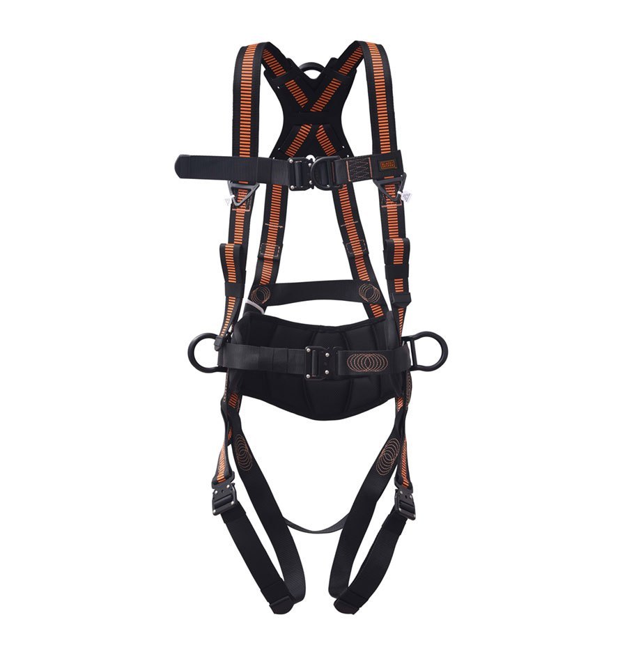 High Tenacity Polyester Black + Decker Bxfp0602in Full Body Harnesses, For Construction, Size: Free Size
