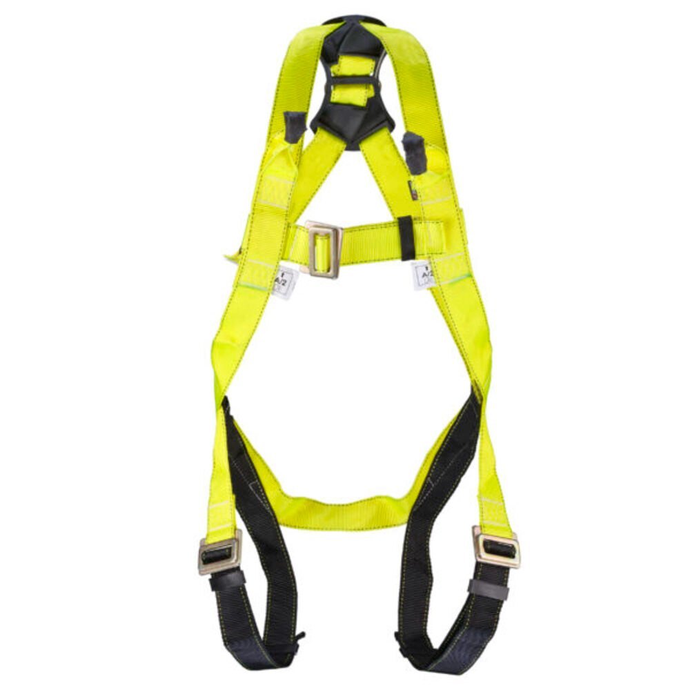 Polyster Yellow Udyogi Full Body Harness Ub102, For Fall Protection, Size: Free