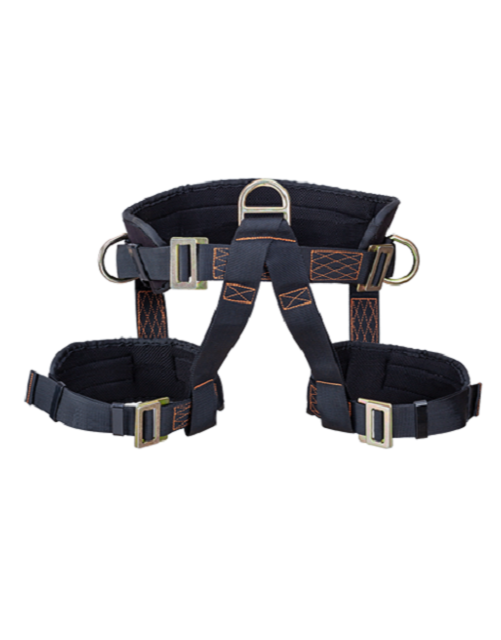 Polyester Black Sit Harness Belt, Model Name/Number: USP-55, Size: Universal