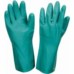 Rubber Nitrile GreenHand Gloves