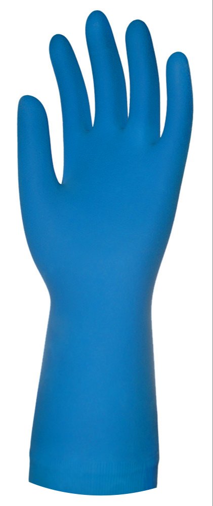 Rubber Blue Safety Gloves DPL Nova Ultra Lite