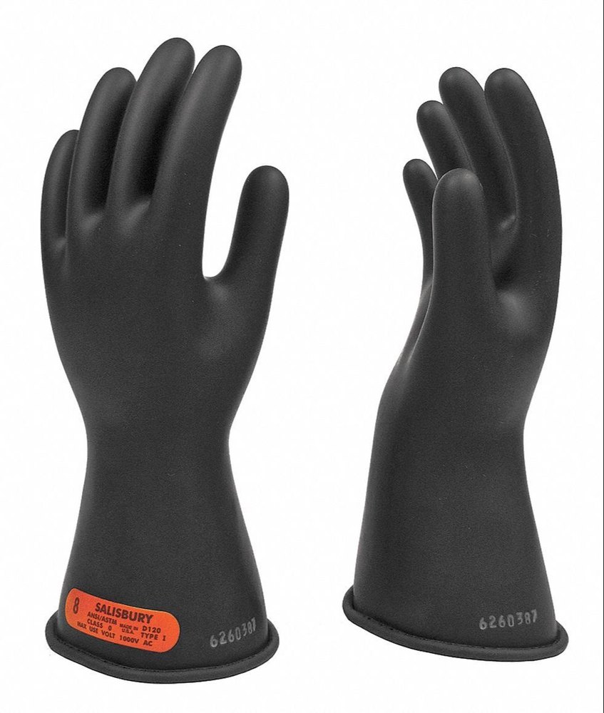 Rubber Black Salisbury Insulated Gloves, For Electrical protection, Model Name/Number: E114B
