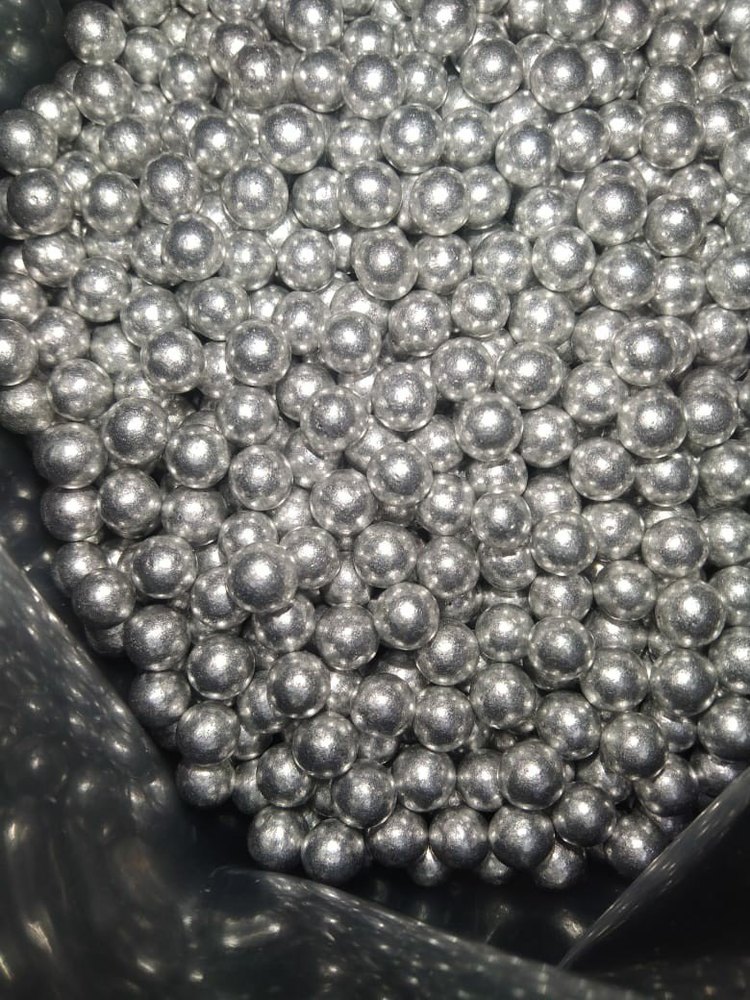 Round Cake Decoration Sprinkles silver verk, Packaging Type: Loose, Packaging Size: 25kg