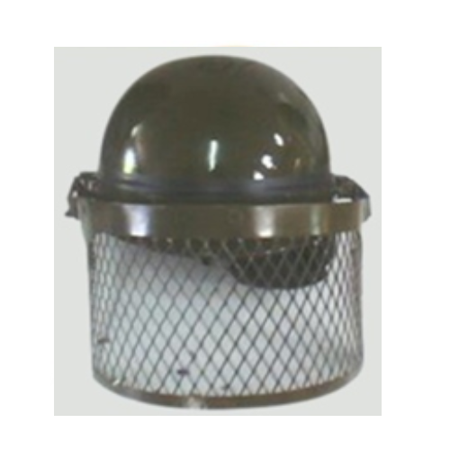 Brown Concord Police Safety Helmet, Standard: Is 9562:1980 Certified, Size: 540*590 mm