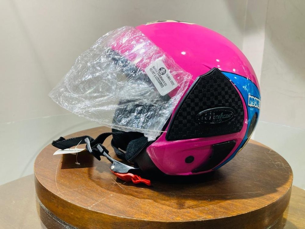 JMD Half Face Kids Motorcycle Helmet, Size: XS