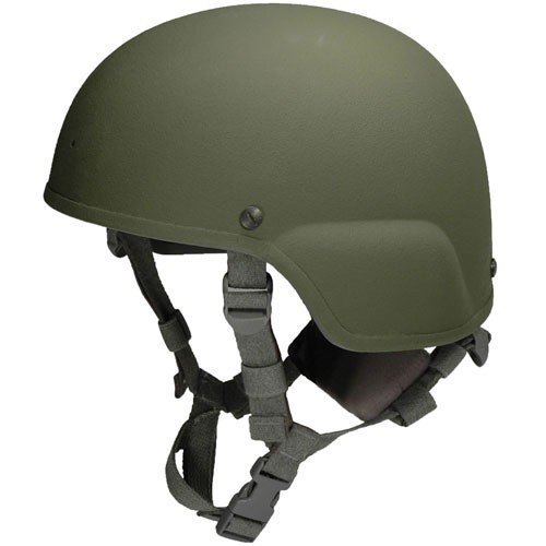 SA Green Ballistic Helmet, Size: Medium