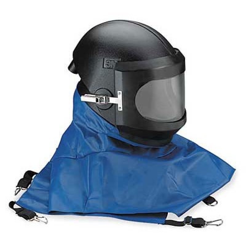 Abrasive Blasting Helmet, for Construction